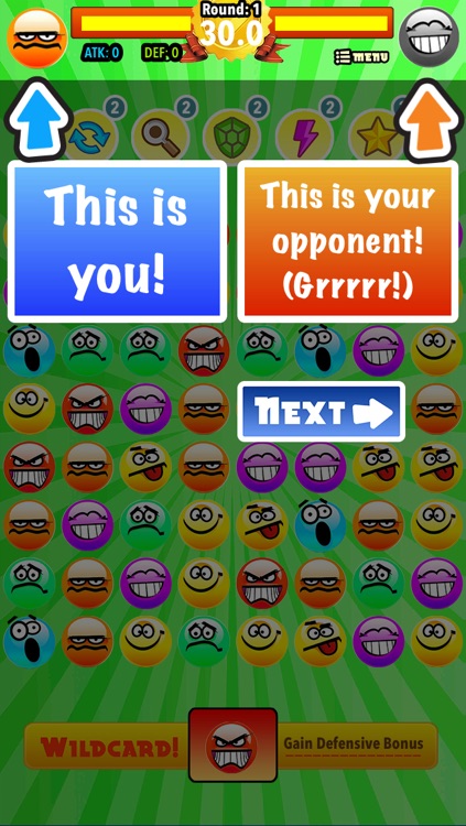 Fun Smileys Emoticons Face-Off Battle: Match Your Favourite Chat Icons & Stickers