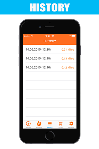 Healthy life PocketRunTracking - Activity, Calroies, Tracking, Running, Walking, Cycling, Jogging screenshot 4