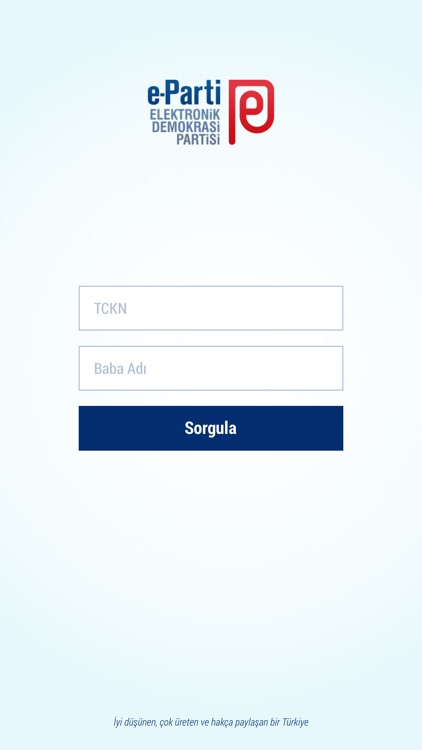 e-Seçmen Sorgulama Sistemi - e-Parti