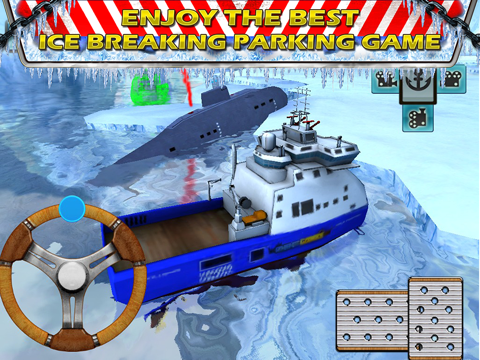 Ice-Breaker Boat Parking and Driving Ship Game of 3D Sea Rescue Missionsのおすすめ画像3