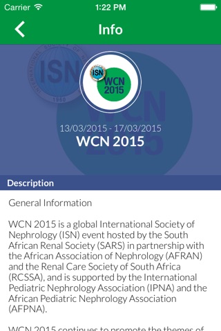World Congress of Nephrology 2015 screenshot 3