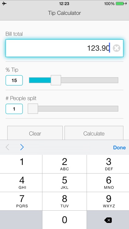 Tip Calculator App +