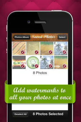 Game screenshot iStamp+ - Batch Watermark Photos apk