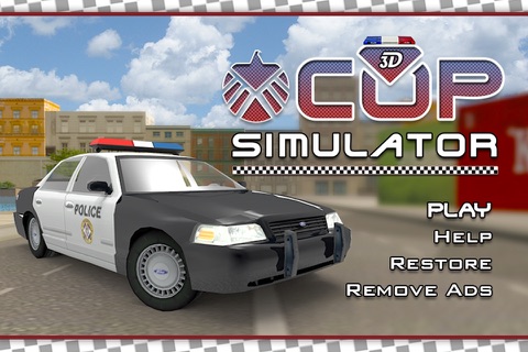 3D Cop Duty Simulator - crazy simulation and parking action game for drivers screenshot 3