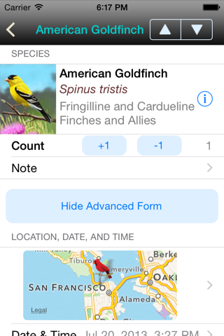 iBird Journal: Listing Birds of North America screenshot 3