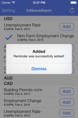 fxNewsAlarm screenshot 3