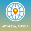 Adygeya, Russia Map - Offline Map, POI, GPS, Directions
