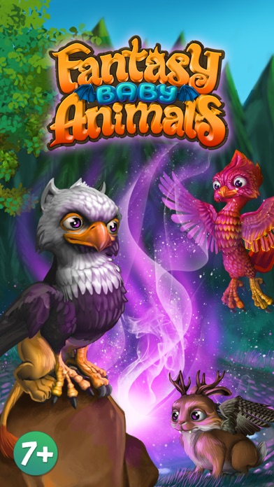 Fantasy Baby Animals - Care for unicorns, dragons and other cute creatures Screenshot 1
