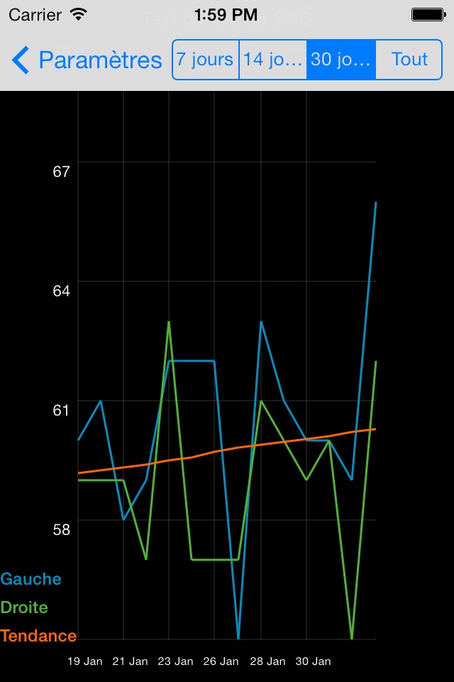 CNS Tap Test screenshot 3