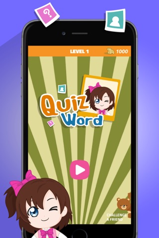 Quiz Word for Anime Fan of School idol Edition - Best Manga Trivia Game Free screenshot 4