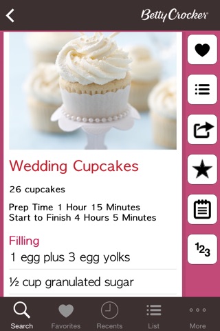 Cupcake Recipes: Betty Crocker The Big Book of Series screenshot 4