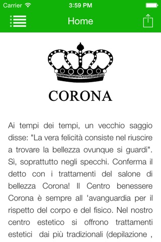 Centro Benessere Corona screenshot 2