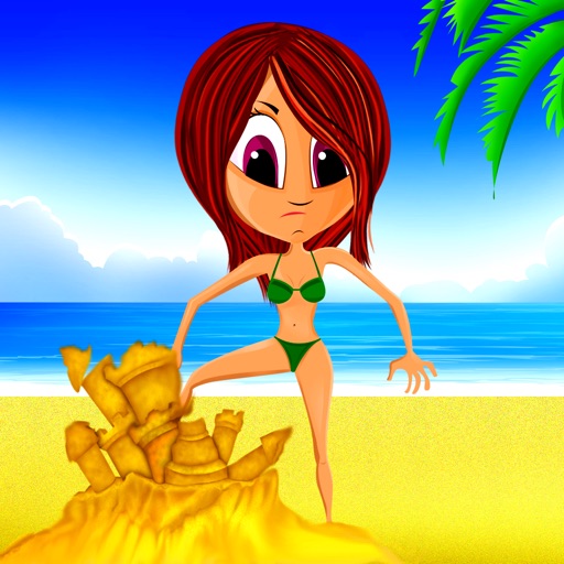 Sand Castles : The Sunset Family Crazy Day at the Beach - Gold iOS App