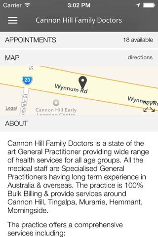 Cannon Hill Family Doctors screenshot 2