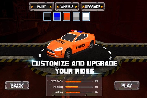 Racing Game : Police Racer screenshot 4