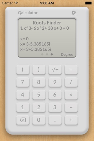 Qalculator - Scientific Calculator with Equations Solver & Roots Finder screenshot 3