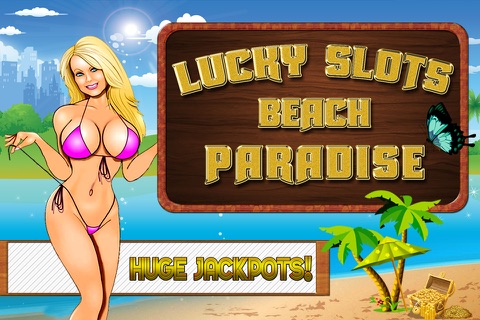 LUCKY SLOTS BEACH PARADISE – A FUN  JACKPOT  VEGAS 777 MEGA DOUBLEDOWN CASH BASH PARTY screenshot 4