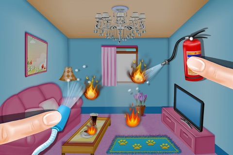 Fireman Hero - Animal Rescue & Fire House Kids Games screenshot 2