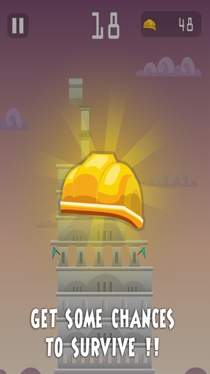 Build the Tower – balance to construct a straight building