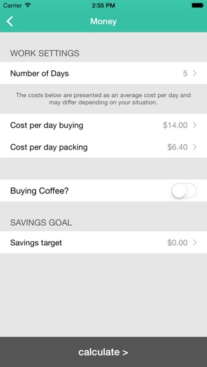 Lunch Saver - Savings Goals(圖5)-速報App