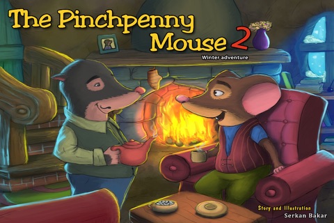 "The Pinchpenny Mouse 2" winter adventure interactive storybook screenshot 2