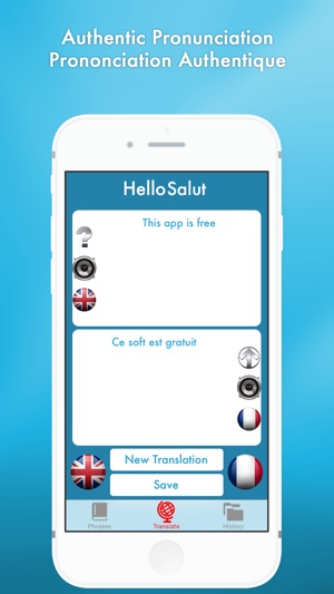 Hello Salut - English to French translator / Francais an Ang(圖5)-速報App