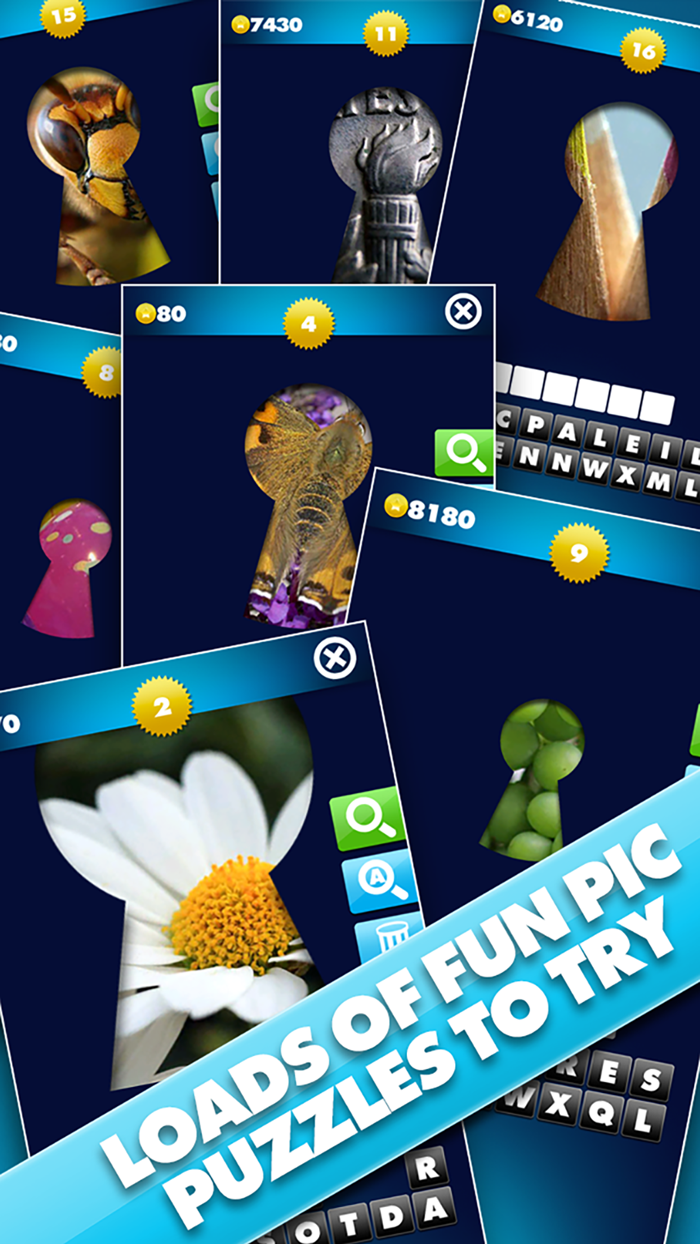 Through The Keyhole - Take a peek at the pic and guess the word