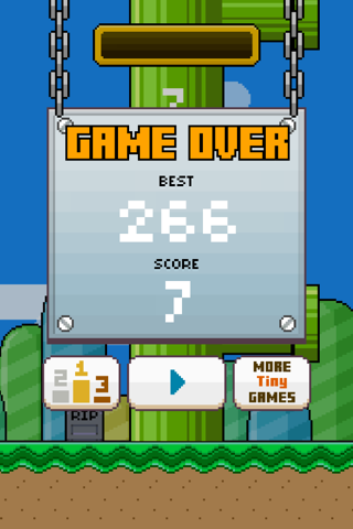 Flappy TimberBird - The Adventure of a Tiny Timberman Bird screenshot 3