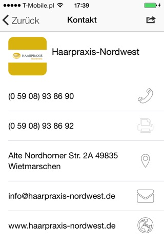 Haarpraxis- Nordwest screenshot 4