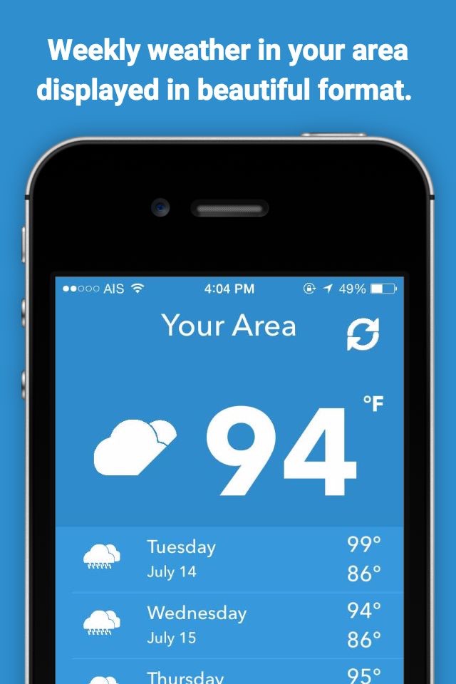 Clima Weather Report - Weather Tracker for Local Weather, Weather Conditions, and Precipitation screenshot 2