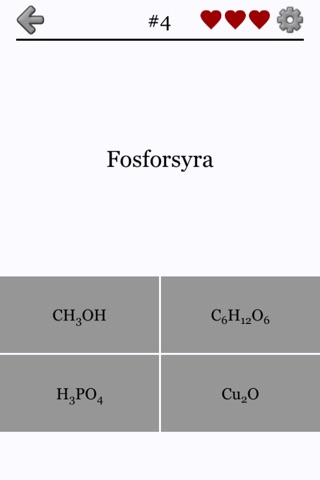 Chemical Substances: Chem-Quiz screenshot 4