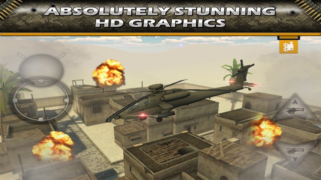 Helicopter Gunship Parking Pilot 3D Flying and Landing Fligh(圖1)-速報App