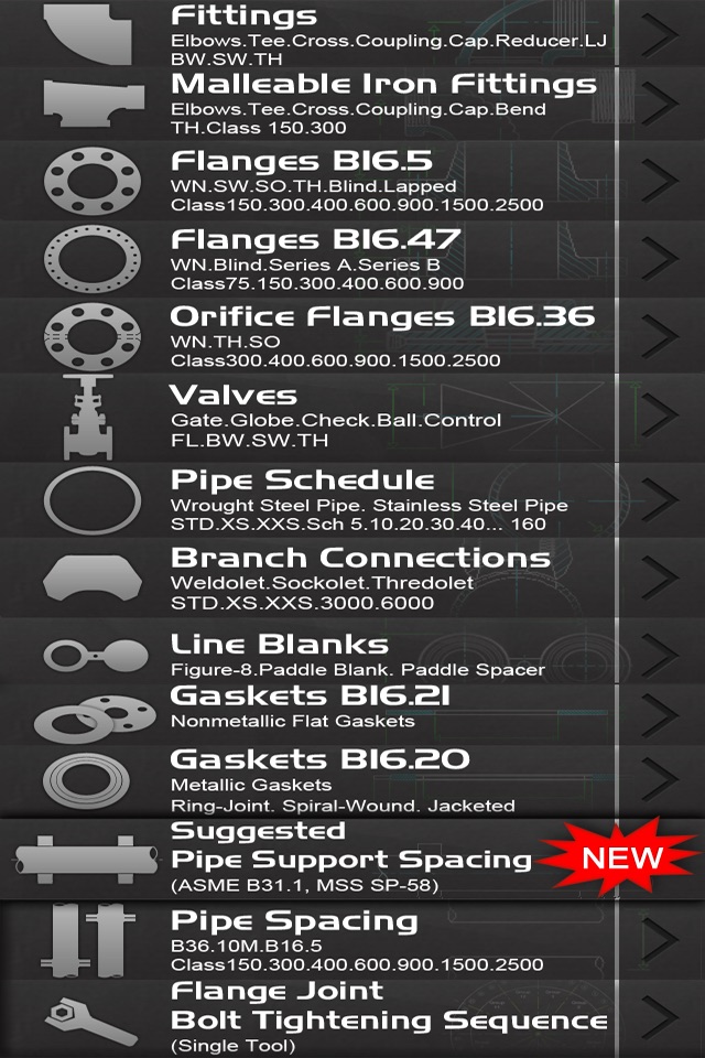 Piping DataBase - XTREME screenshot 2