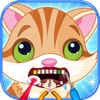 ' A Kitty Cat Dentist Hospital Care Play Animal's Hygiene Surgeon For Kids