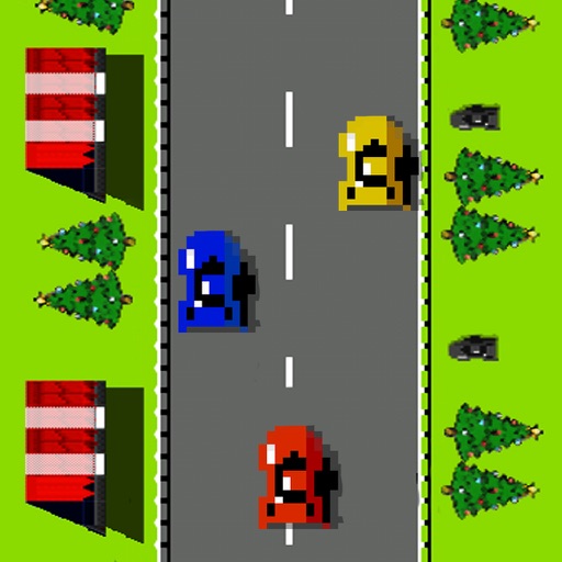 Road Racer Retro Icon
