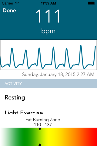 TapRate - Automatic Heart Rate Monitor with Camera and Manual Tap Pulse Detection screenshot 2