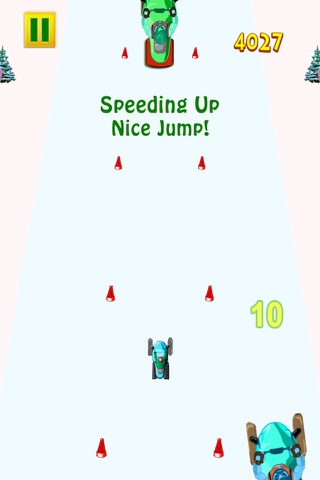 A Frozen Cold Snowmobile Blitz Extreme - Snow Winter Mountain Race Game Free screenshot 4