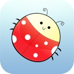 Brain Trainer with Ladybug test brain age, memory and attention