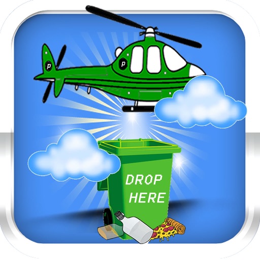 Earth Recycle Rescue Helicopter Icon