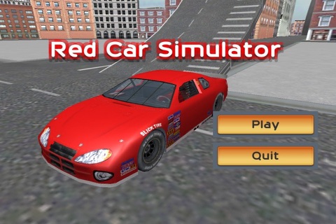 Red Car Simulator screenshot 3