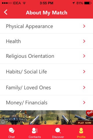 Match Factor - Smart Dating screenshot 2