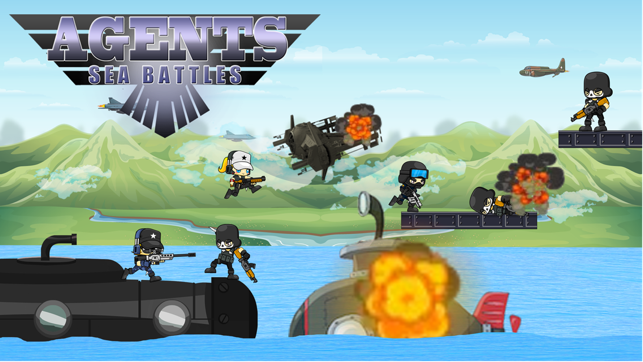 Agents Sea Battles - 潛水至水下生存(圖1)-速報App