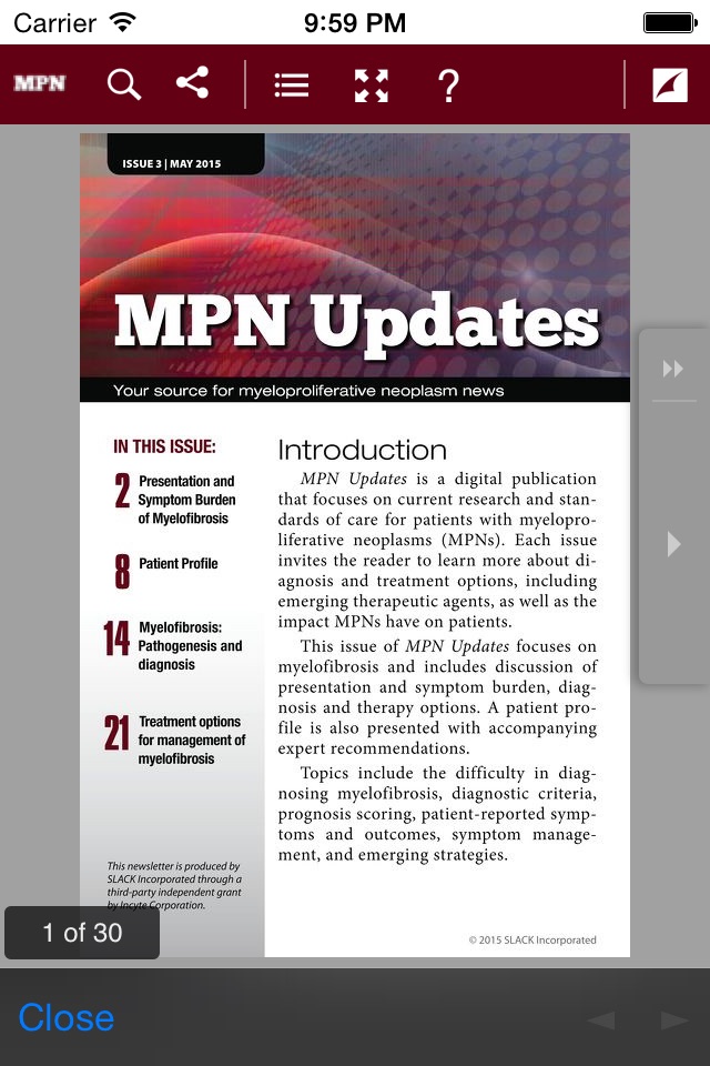 MPN Updates – Your source for myeloproliferative neoplasm news screenshot 3