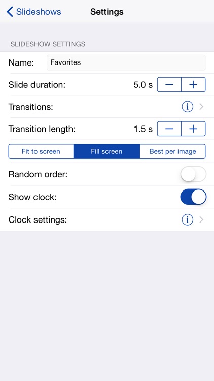 Photo Frame - Slideshow with Clock
