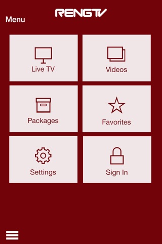 RengTV for iPhone screenshot 2