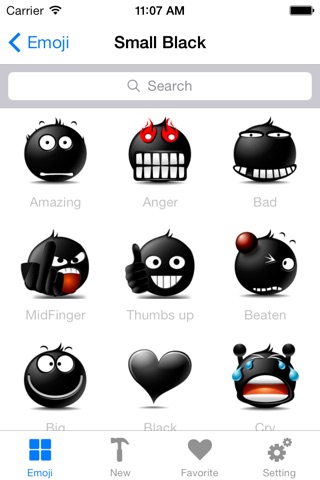 Emotion icons & Emoji keyboard & Animated Emoticon.s screenshot 2