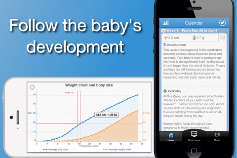 BabyBox • Calendrier & Agenda de grossesse screenshot 2