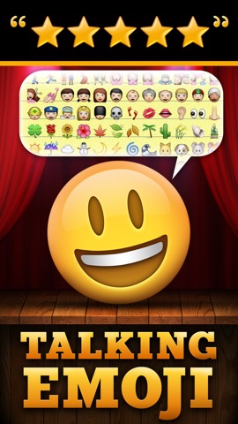 Talking Emoji Pro - Send Video Texting Emoticons using Voice Changer and Dash Emoji Geometry Stick Gameのおすすめ画像1