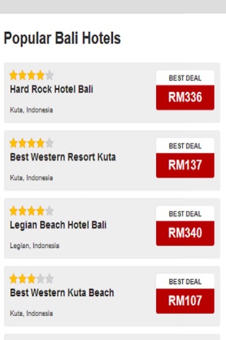 Hotel Rates screenshot 2