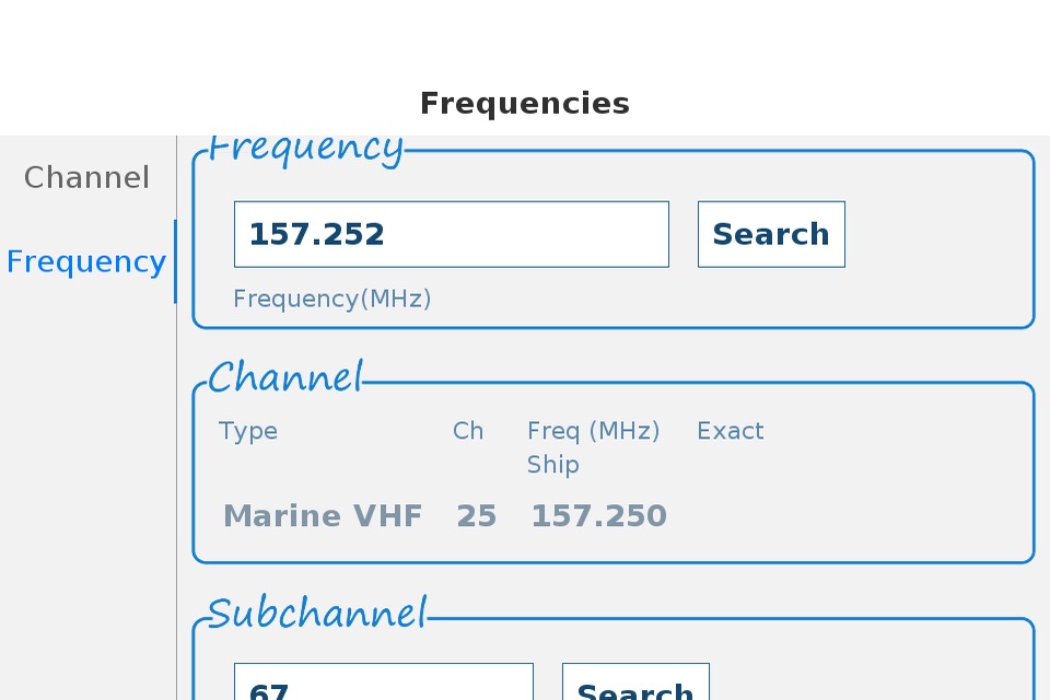 Frequencies Free screenshot 2